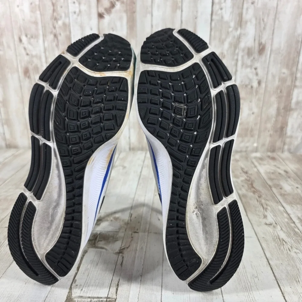 Nike‎ Air Zoom Pegasus 37 Womens Running Shoes White Black BQ9647-103 Size 6